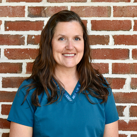 Registered dental hygienist Heather